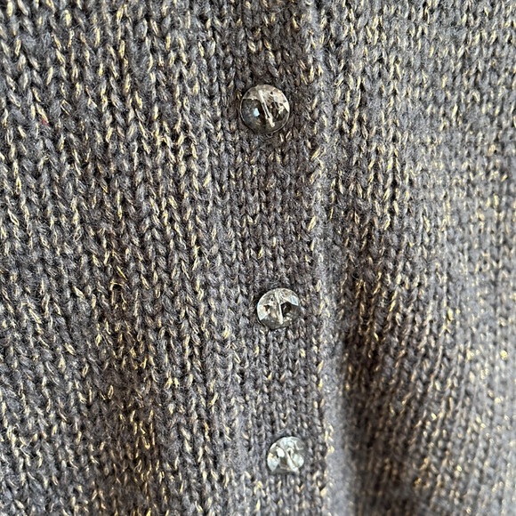 Express Shimmer Thread Cardigan - Picture 4 of 5